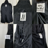 Jones New York Double Breasted Winter Wool Military Short Peacoat Coat Womens S