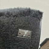 Keen Betty Boot II Brown Leather Shearling Fur Winter Snow Boots Wmns 6 Quilted