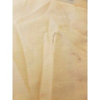 Vintage India Sheer Seersucker Tunic Sari Jacket Top Embroidered Trim Womens XL