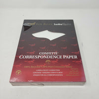 Fox River SoHo Confetti Correspondence Paper Letterhead Computer Stationary 200