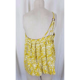 NWT Anthropologie Floreat Metallic Sun-Etched Cami Top Tunic Tank Gold $78 M L