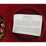 Oneida Crystal Southern Garden Set 2 Chambersticks Candles Sticks Floral Rings