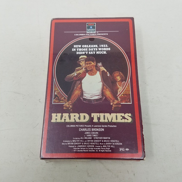 Hard Times Beta Tape 1983 Brand NEW Factory Sealed Not VHS Watermarks Betamax