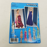 Simplicity Project Runway Sewing Pattern 3501 Tie Dress Uncut Womens 4 6 8 10 12