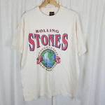 Vintage The Rolling Stones Voodoo Lounge World Tour 94-95 Mens XL TShirt Brockum