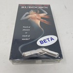 Rubdown 1993 BETAMAX Beta Tape New Factory Sealed Not VHS Watermarks Paramount