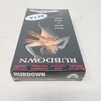 Rubdown 1993 BETAMAX Beta Tape New Factory Sealed Not VHS Watermarks Paramount