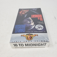 10 to Midnight BETAMAX Beta NOT VHS Tape Movie New Factory Sealed 1988 Bronson