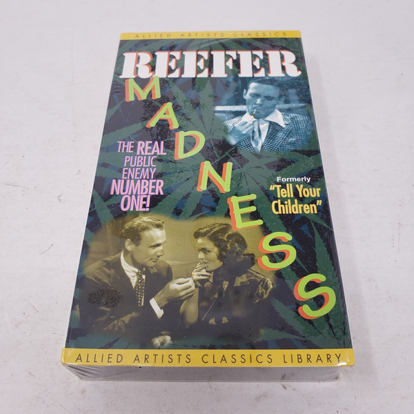 Reefer Madness VHS Brand New Factory Sealed Movie 1994 Allied Artists Classics