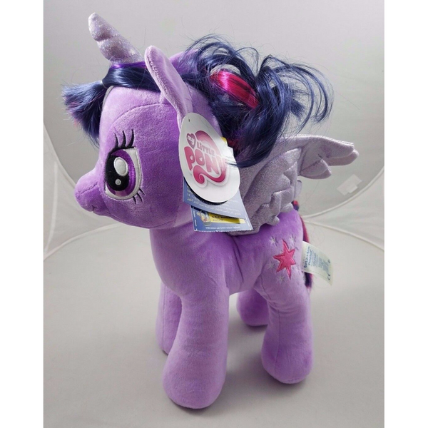 BUILD A BEAR MLP My Little Pony Twilight Sparkle Stuffed Unicorn Horse Pegasus