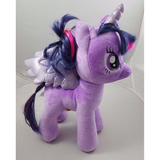 BUILD A BEAR MLP My Little Pony Twilight Sparkle Stuffed Unicorn Horse Pegasus