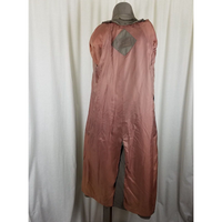 Vintage Etienne Aigner Double Breasted Belted Military Spy Trench Coat Womens 8P