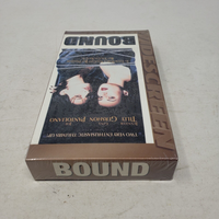 VHS Bound Movie Video Unrated 1997 Widescreen New Jennifer Tilly Gina Gershon