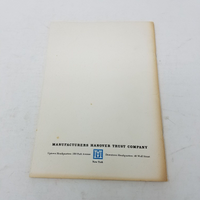 1963 Manufacturers Hanover Trust Annual Report Shareholders Year End Financials