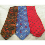 Robert Talbott Mark Berman & Sons Hand Sewn Silk Neckties 4" x 58" USA Lot 3