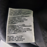 Kenneth Cole NY Herringbone Tweed Wool Bomber Field Jacket Mens M Black & White