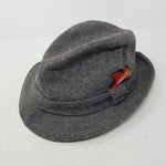 Vintage Stetson Tweed Wool Irish Walking Hat Mens Size 7 1/2 Trilby Fedora Gray