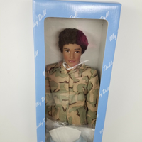 My Daddy Doll Fatigues Outfits 17" African American Modest Military Man Sounds