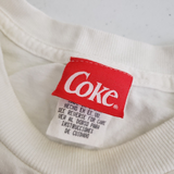 Vintage Coca Cola Coke Pop Art TShirt Mens L 90s Single Stitch USA Cotton 1994