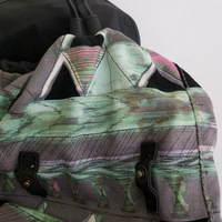 Mossimo Southwestern Aztec Tribal Print Backpack Rucksack Cinch Bag Womens OS