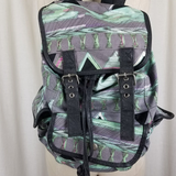 Mossimo Southwestern Aztec Tribal Print Backpack Rucksack Cinch Bag Womens OS