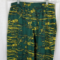 Vintage Pro Line Green Bay Packers Barbed Wire Abstract Lounge Pants Mens L USA