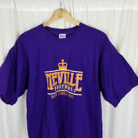 Vintage 80s 90s Neville Brothers Mardi Gras TShirt Mens XL New Orleans R&B Band