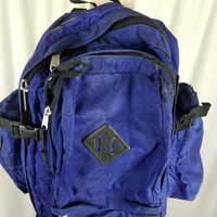 Vintage LL Bean Mt Katahdin Hiking Backpack Camping Mens Womens Royal Blue 80s